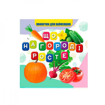 Моя перша книжечка 10х10 см Що росте на городі VR06041705 638994 G-Rich