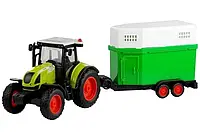 Lean Toys трактор з кінним причепом з приводом і звуком (7506141)