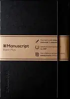 Manuscript блокнот А5 80 листов Black Plus (7313722)