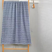 Рушник для обличчя Home Textiles "Шарпей" махра 90 х 45 см (38641) Сірий