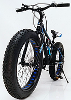 Подростковый алюминиевый фетбайк 24/4.0 Mbike Hamster велосипед внедорожник (Fatbike)