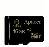 Картка пам'яті microSDHC 16 Гб Class 10 (UHS-1) Apacer (no adapter)