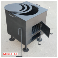 ПЕЧІ БУРЖУЙКИ ДЛЯ КАЗАНА СТАЛЕВІ