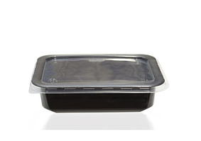 ПП-118-750ДЧ Упаковка для других страв 750 мл з кришкою, упаковка 400 шт