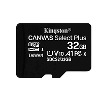 Картка пам'яті microSDHC 32 Гб Class 10 (UHS-1) 100 Мб/с Kingston Canvas Select Plus