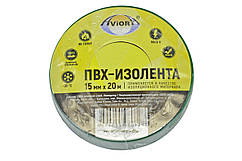 Ізолента L20M зелена (15 мм) AVIORA