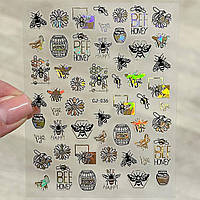 Слайдер Бджоли 3Д ColorF CJ-036