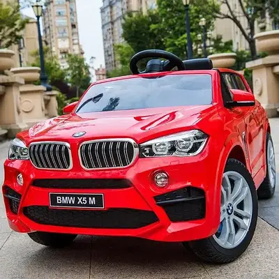 Дитячий електромобіль BMW. Від 3 років. На пульті. Двері відкриваються. Кондиціонер. 2x45W. Червоний. M