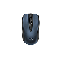 Мишка бездротова Havit HV-MS858GT чорний/синій
