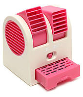 Мини-кондиционер вентилятор Mini Fan UKC HB-168 ARCTIC AIR COOLER Розовый hm