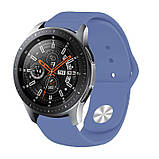 Силіконовий ремінець BeCover для Samsung Galaxy Watch 46mm/Watch 3 45mm/Gear S3 Classic/Gear S3 Frontier Lilac Dshop, фото 4