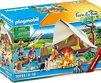 Playmobil Семейный отдых Семейный кемпинг 70743 (7301053)