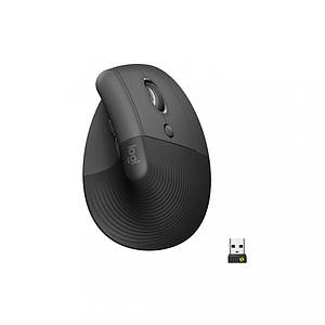 Мишка Logitech Lift Vertical Ergonomic Mouse Graphite (910-006473