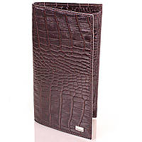 Мужской кожаный кошелек (SHI111-10KR) 10,5х19х1 см Desisan Коричневый (2000001335802)