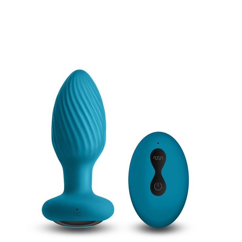 Анальний корок NS Novelties Inya Alpine Blue, фото 1