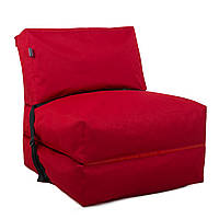 Бескаркасное кресло раскладушка Tia-Sport 210х80 см красный (sm-0666-16) ML, код: 6537812