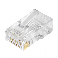 Коннектор Merlion RJ-45 8P8C UTP Cat-6 (100 шт уп.) TS, код: 6858863