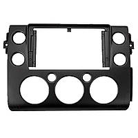 Перехідний штатний комплект із проводкою до Android магнітоли Toyota FJ Cruiser J15 2006-2020 Black