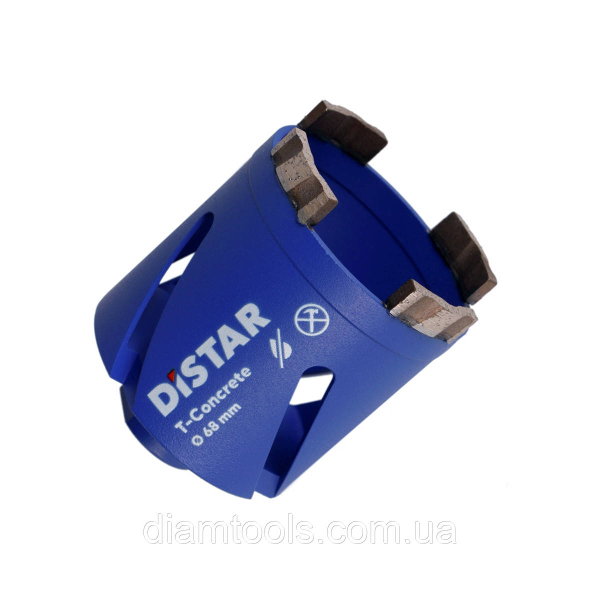Коронка алмазна по бетону Distar 68x65-4 М16 Т-Бетон