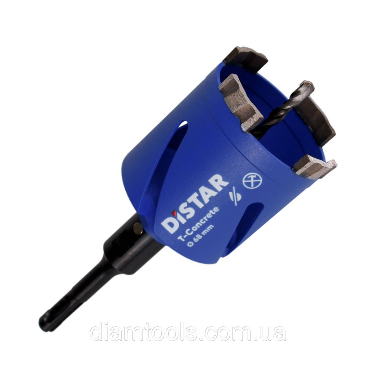 Коронка алмазна по бетону Distar 68x65-4 М16 T-Бетон SDS+