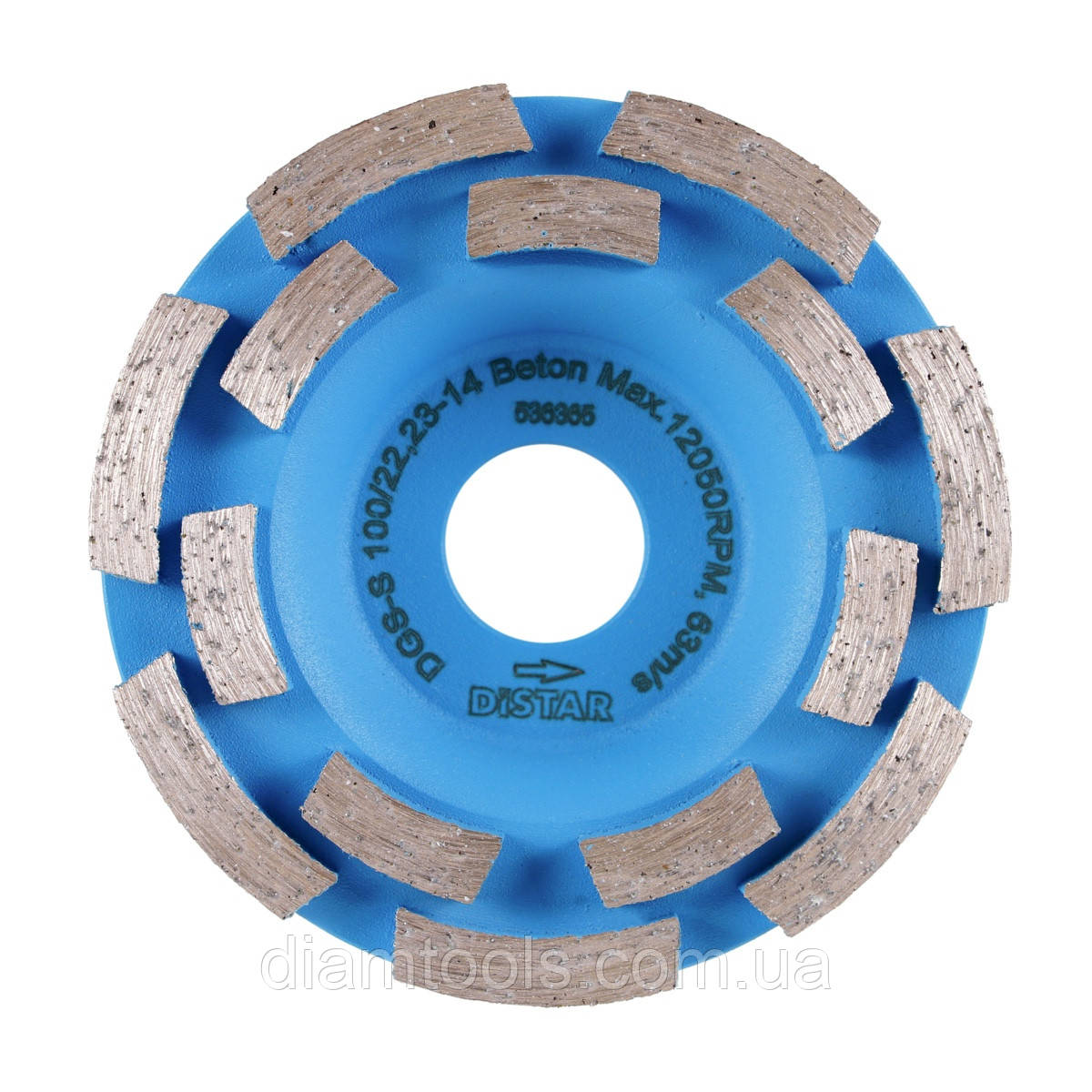 Фреза алмазна по бетону Distar Beton 100x22.23