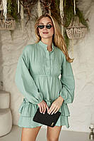 Сукня жіноча тендітна з мусліна у кольорах (Норма), фото 3