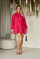 Сукня жіноча тендітна з мусліна у кольорах (Норма), фото 4