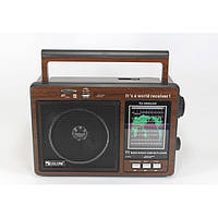Радиоприемник-колонка MP3 GOLON RX 9966UAR Коричневый hm