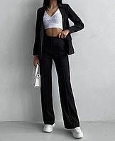 Костюм женский пиджак+брюки еврокостюмка 42-44, 44-46 (2) "PAPA FASHION"