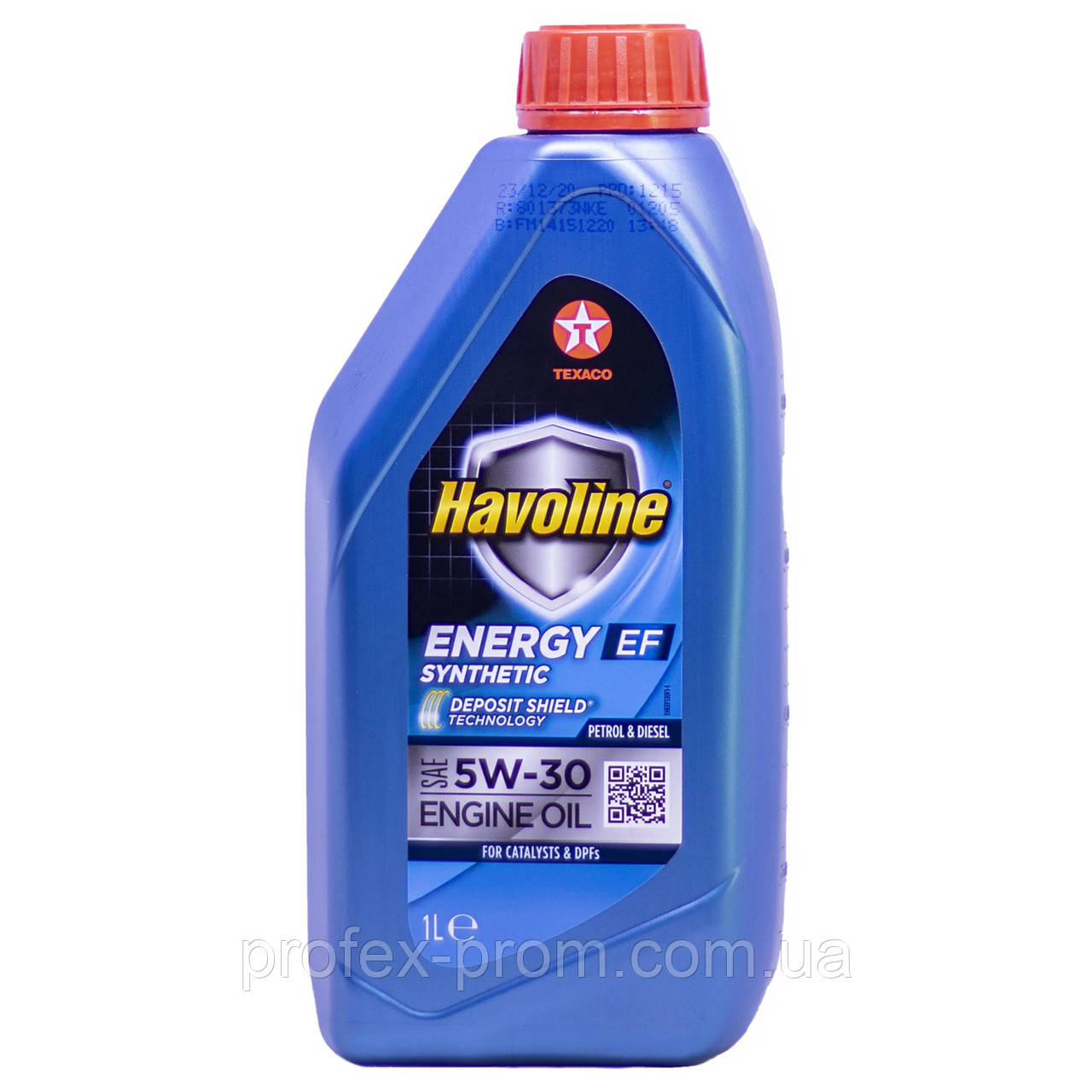Олива моторна Texaco Havoline Energy EF 5w-30 1л (шт.)