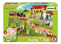 Schleich Органические продукты питания пазл + фигурка 100 элементов. (7377801)