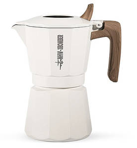 Кавоварка гейзерна 180 мл. MHW-3Bomber Double Valve Moka Pot Белая