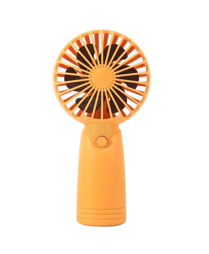Вентилятор ручний акумуляторний Cute Electric Fan AP223 з USB-зарядкою (54550O-Е) Помаранчевий