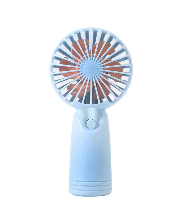 Вентилятор ручний акумуляторний Cute Electric Fan AP223 з USB-зарядкою (54550B-Е) Блакитний