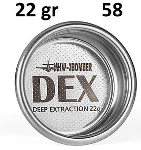 Кошик DEX 22 грам MHW-3Bomber Precise Filter Basket