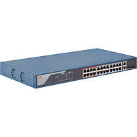 24-портовый POE коммутатор Hikvision DS-3E1326P-EI KS, код: 7373771