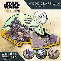 Trefl Дерев'яний пазл Star Wars The Mandalorian Wood Craft Shaped 160 елементів (7575584)