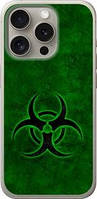 Чехол на iPhone 15 Pro biohazard 30 из силикона FCh_0028214