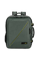 Рюкзак Дорожный M 15.6 American Tourister TAKE2CABIN DARK FOREST 45x36x20 91G*04005 ZK, код: 8290835