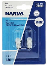 Світлодіодні лампи Narva 18145B2 W5W 12V W2,1x9,5d LED 0,6W 6000K