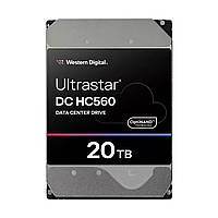 Накопичувач SATA 20TB WD Ultrastar DC HC560 7200RPM 6GB/S 512MB (0F38785) Dshop