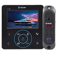 BCOM BD-480M Black Kit Комплект видеодомофона