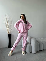 Женская качественная теплая пижама Eliz Турция с капюшоном плюшевая
