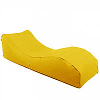 Бескаркасный лежак Tia-Sport Лаундж 185х60х55 см желтый (sm-0673-15) ML, код: 6537674