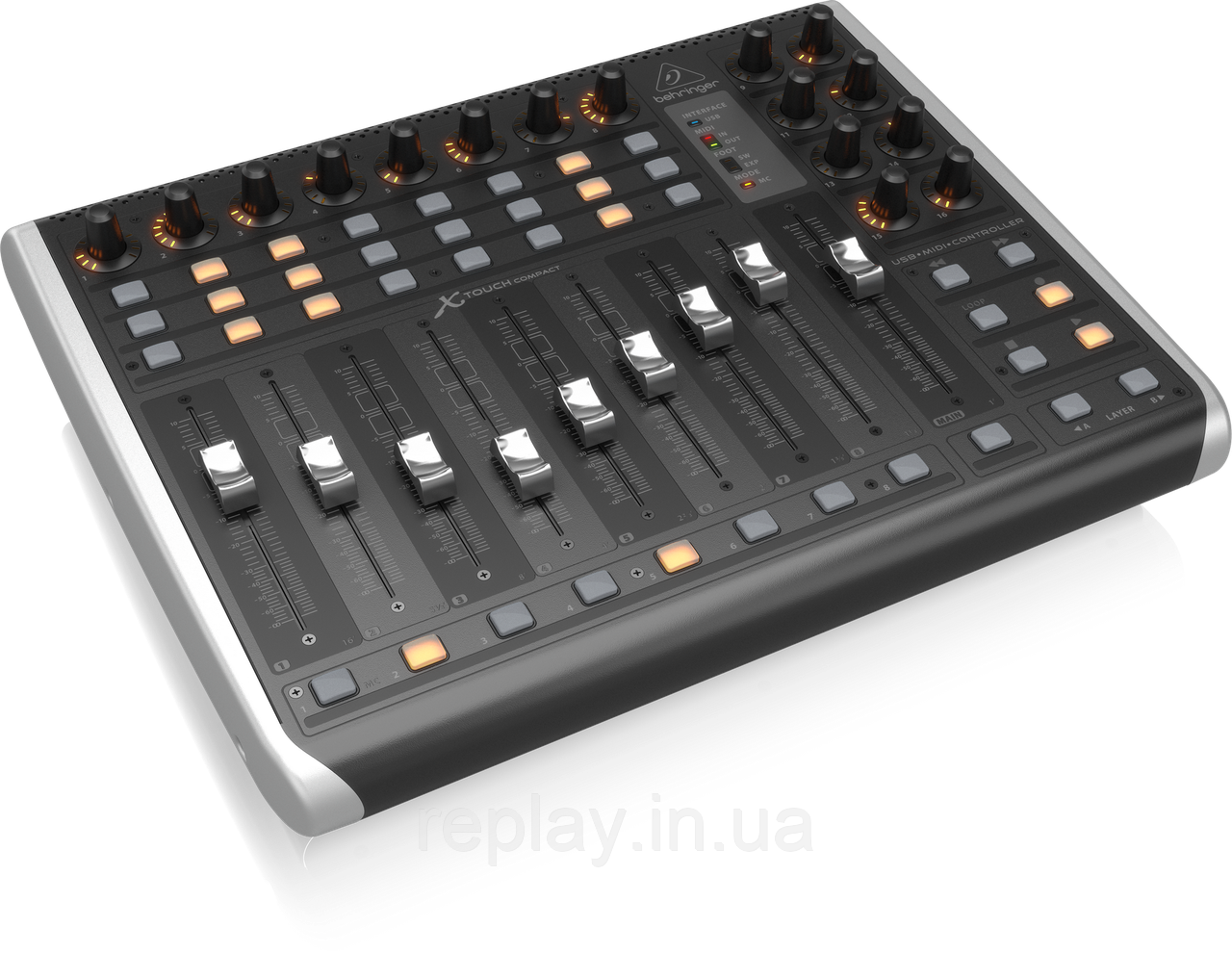 MIDI-контроллер Behringer X-TOUCH-COMPACT - фото 5 - id-p2151440741