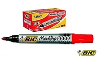Bic Eco 2000 перманентний маркер червоний 12 шт. (7499664)