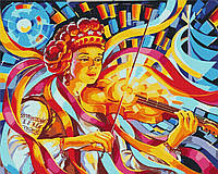 Картина по номерам Волшебная скрипка Oleg Loburak 40x50 см Brushme Разноцветный (2000002772347)