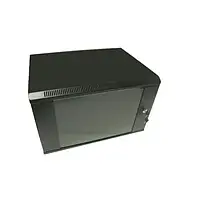 Серверный шкаф Hypernet WMNC66-9U-FLAT-AC-BLACK 9U 600x600