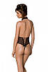Еротичне боді Passion TRISHA BODY, S/M, black, з відкритими чашками, фото 2