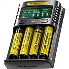 Зарядний пристрій для акумуляторів AA, AAA Nitecore UMS4 Black, фото 5